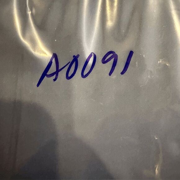 Rag & Bone Lamb Leather Front / Stretch Back Moto Pants Black Back Zip Size 2 - Picture 14 of 14